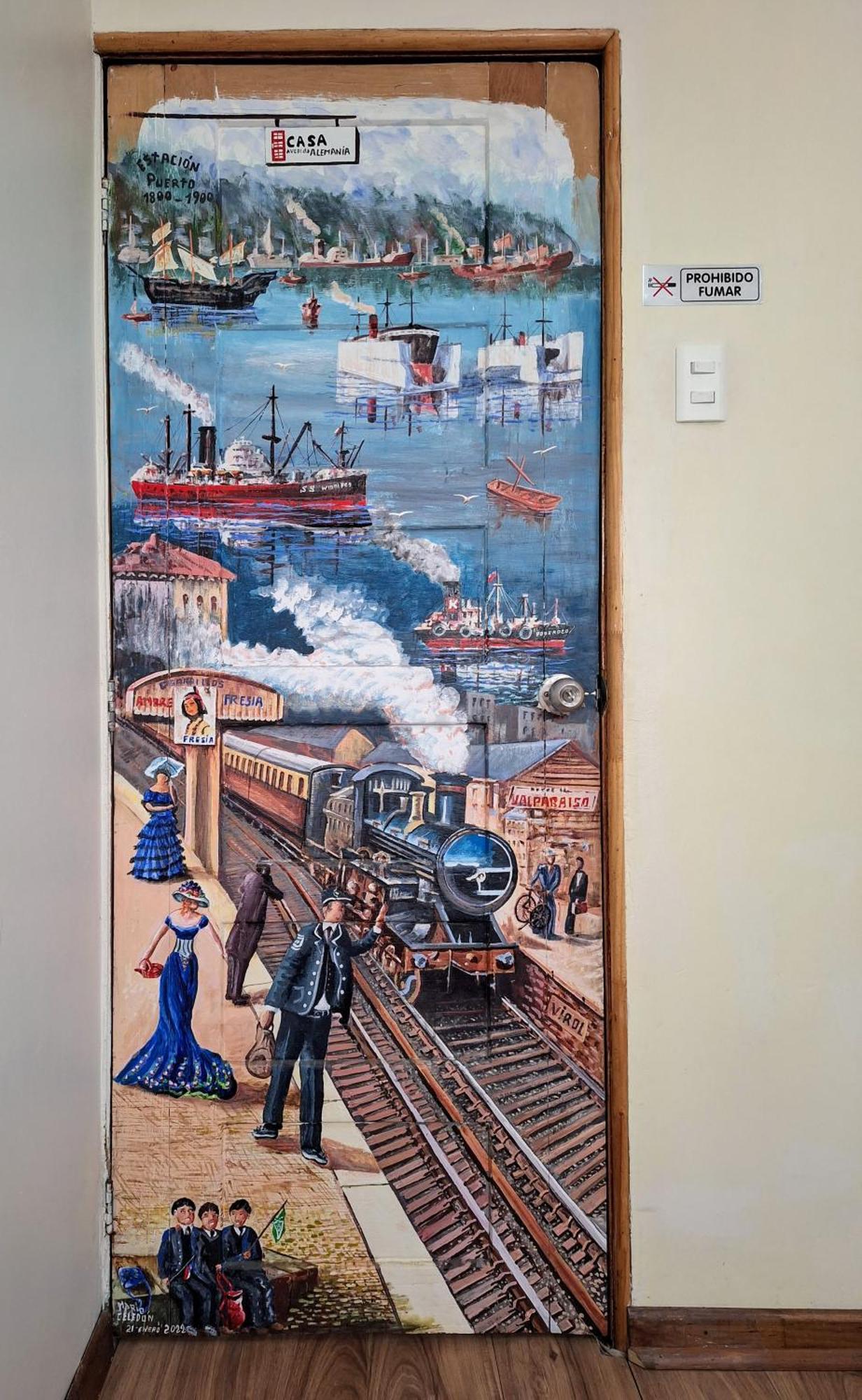 Casa Avenida Alemania Otel Valparaíso Dış mekan fotoğraf